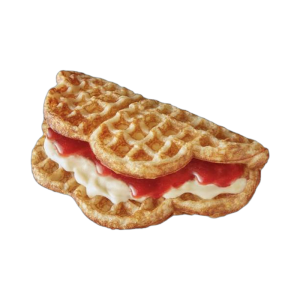 Berries and Cream Waffle Sandwich